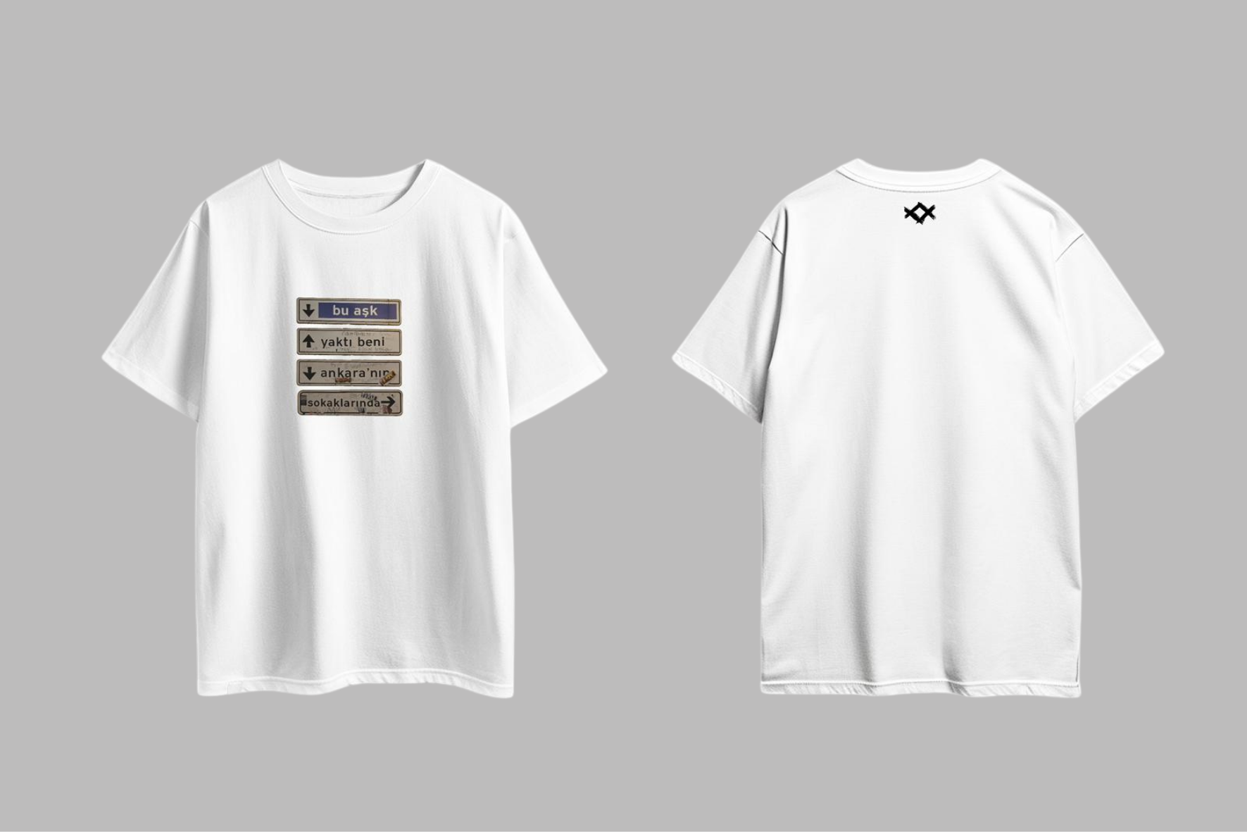 Batu Akdeniz - "Ankara'nın Sokaklarında" White Tee